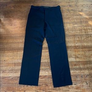 Ralph Lauren black label black wool pants